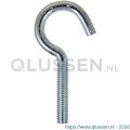 Steelies Ultimate schroefhaak M4x50x12 mm verzinkt Q0110400501