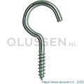 Steelies Ultimate schroefhaak 4.4x60x18 mm hout RVS A2 Q1600440601