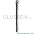 Steelies Ultimate kozijnplug met conus 10x72 mm platte kop Pozidriv staal K3110100721