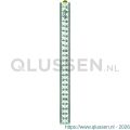 Schuil duimstok kunststof wit 1 m mm-cm 4 delen 8624