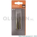 Bahco 61H/50T 2P bit 1/4 inch 50 mm Torx T 20 gehard 2 delig 61H/50T20-2P