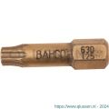 Bahco 63D/T bit 1/4 inch 25 mm Torx T 10 diamant 5 delig 63D/T10