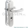 Maasland E-D1102-AKK veiligheids deurbeslag kruk-kruk PC 72 aluminium SKG***