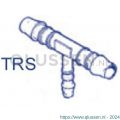 Norma slangkoppeling Normaplast Push-On slangconnector TRS 3-4-3 mm 7618903004