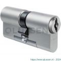 Evva profielcilinder dubbel MCS SKG*** 46/66=112 mm keersleutel plan messing vernikkeld DZ 46/66-MCS-SKG***-HS