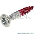 Rotadrill Unischroef staal verzinkt VZ platkop PK met snijpunt Torx TX 20 3.5x30 mm kuip 200 stuks 461.135.030