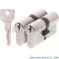 AXA dubbele veiligheidscilinder set 2 stuks gelijksluitend Security 30-30 7211-00-08/G2