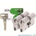 AXA dubbele veiligheidscilinder set 2 stuks gelijksluitend Xtreme Security 30-30 7261-00-08/G2