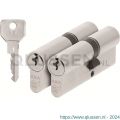 AXA dubbele veiligheidscilinder set 2 stuks gelijksluitend Security verlengd 35-45 7211-13-08/G2