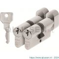 AXA knop veiligheidscilinder set 2 stuks gelijksluitend Security K30-30 7215-00-08/G2