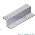 AluArt Z-profiel 15x20x15x2 mm L 3000 mm per 2 stuks aluminium brute AL078167