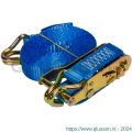 Konvox spanband 25 mm ratel 909 haak 1002 5 m LC 750 daN blauw zakje