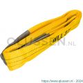 Konvox hijsband met lussen geel 3 ton 2 m LAZE1400-2017