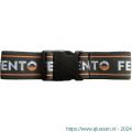 Fento kniebeschermer set elastieken met clip 400-Max zwart RBP10400-0064