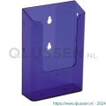 Nedco Display folderhouder wand 1/3 A4 NedNeon Purple 20300163