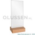 Nedco Display presentatiemiddel kaarthouder met voet 1/3 A4 20605642