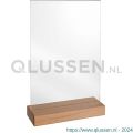 Nedco Display presentatiemiddel kaarthouder met voet A4 20605842