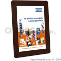 Nedco Display presentatiemiddel raamkaarthouder PVC zwart kader A4 24300101
