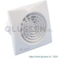 Silent ventilator axiaal badkamer-toiletventilator SILENT 200 CRZ kunststof wit 61402500