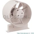 Nedco ventilator axiaal buisventilator PV 100 T ABS kunststof wit 61800200