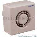 Nedco ventilator centrifugaal badkamer-toiletventilator CF 100 ABS kunststof wit 61805000