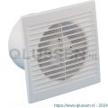 Eurovent ventilator axiaal badkamer-toiletventilator S 125 ABS kunststof wit 61906900