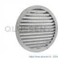 Nedco ventilatie aluminium schoepenrooster diameter 315 mm gegoten model grofmazig gaas 62702007