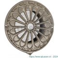 Nedco ventilatie uitblaasrooster Retro-model diameter 100 mm aluminium brons 62703719
