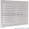 Nedco ventilatie kaderrooster 200x250 mm aluminium wit 62908600