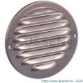 Nedco ventilatie schoepenrooster diameter 140 mm RVS 63202111