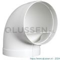 Nedco ventilatiebuis rond kunststof bocht Eco met diameter 150 mm 90 graden 65901900