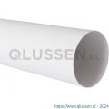 Nedco ventilatiebuis rond kunststof buisstuk diameter 125 mm kunststof wit 1000 mm 66001900