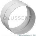Nedco ventilatie afvoerslang buisverbinder diameter 125 mm kunststof wit 66002300S