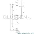 Nemef sluitplaat P 7200/17/T DR draairichting 1+3 bulk per 10 9720090171