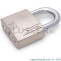 Dulimex DX HSPRO 70 R SE hangslot DX PRO-line 70 mm verschillend sluitend uitneembare beugel 3 sleutels en security card zilver 0182.600.0074