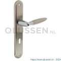 Intersteel Living 1682 deurkruk Elen op langschild sleutelgat 72 mm chroom-nikkel mat 0016.168226