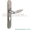 Intersteel Living 1682 deurkruk Elen op langschild profielcilinder 55 mm chroom-nikkel mat 0016.168229