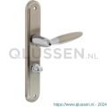 Intersteel Living 1682 deurkruk Elen op langschild WC 63/8 mm chroom-nikkel mat 0016.168265