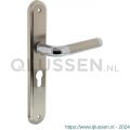 Intersteel Living 1683 deurkruk Agatha op langschild profielcilinder 55 mm chroom-nikkel mat 0016.168329