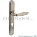 Intersteel Living 1692 deurkruk Bjorn op langschild profielcilinder 72 mm nikkel mat 0019.169236