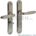 Intersteel Living 1692 deurkruk 1692 Bjorn op langschild WC 63/8 mm nikkel mat 0019.169265
