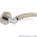 Intersteel Living 1700 deurkruk 1700 Bryan op rond rozet 7 mm nokken chroom-nikkel mat 0019.170002