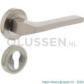 Intersteel Living 1705 deurkruk 1705 Ben op rond rozet 7 mm nokken met PC plaatje chroom-nikkel mat 0019.170505