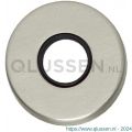 Intersteel 3186 rozet kunststof verdekt diameter 49x7 mm messing nikkel mat 0019.318604