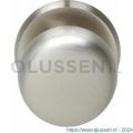Intersteel Living 3930 voordeurknop zwaar diameter 80/75 mm nikkel mat 0019.393033