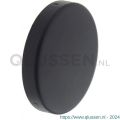 Intersteel Living 3410 afdekplaatje staal verdekt diameter 52x9 mm RVS zwart 0023.341019