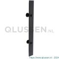 Intersteel Living 4501 deurgreep plat 400 mm x 40 mm voor schuifdeur mat zwart 0023.450111