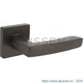 Intersteel Living 1712 deurkruk Minos op vierkante rozet met nokken 55x55x10 mm antraciet-grijs 0029.171202
