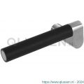 Intersteel Exclusives 0732 gatdeel deurkruk links Munnikhof Dock Black met rozet rond plat verdekt RVS 0035.073202B