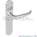 Intersteel Essentials 1294 deurkruk Sabel op verdekt schild blind met nokken 7 mm RVS EN 1906/4 0035.129411